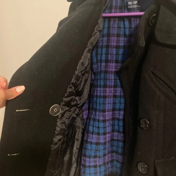 American Eagle Black blazer Jacket - Picture 4 of 6